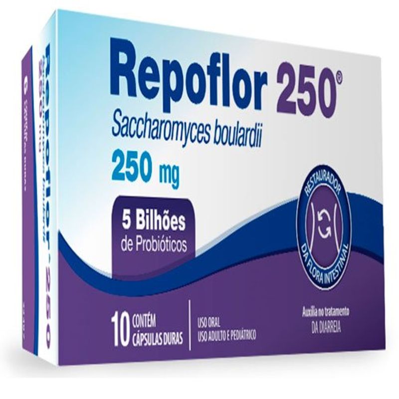 repoflor 250 10 cápsulas duras legrand