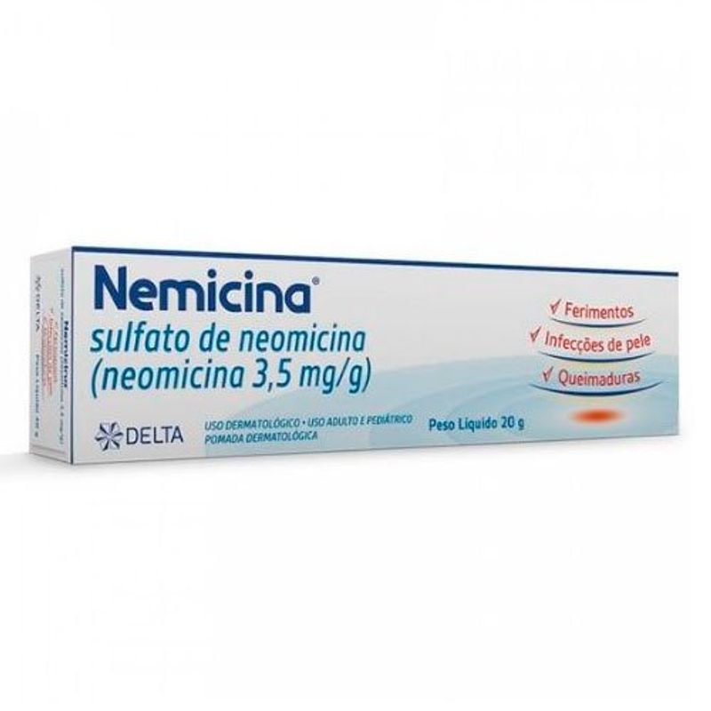 nemicina 5mg/g pomada 20g cellera