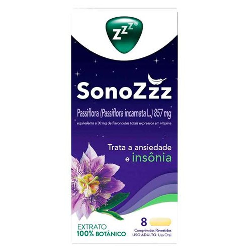 sonozzz 857mg 8 comprimidos revestidos p&g
