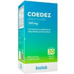 coedez 200mg 30 cápsulas biolab