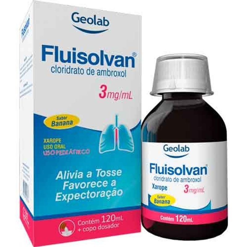 fluisolvan 3mg/ml 120ml xarope infantil geolab