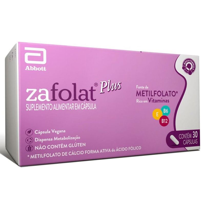 zafolat plus 30 cápsulas abbott