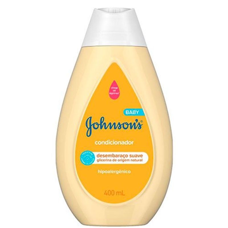 condicionador johnson & johnson baby ph balanceado 400ml