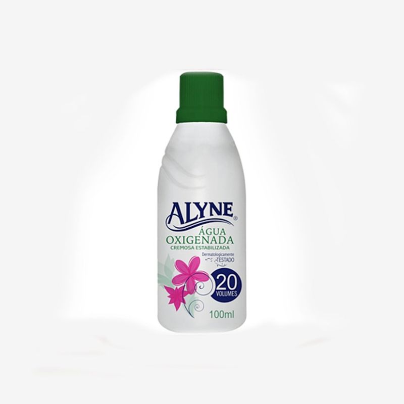 água oxigenada alyne cremoso vol 20 100ml