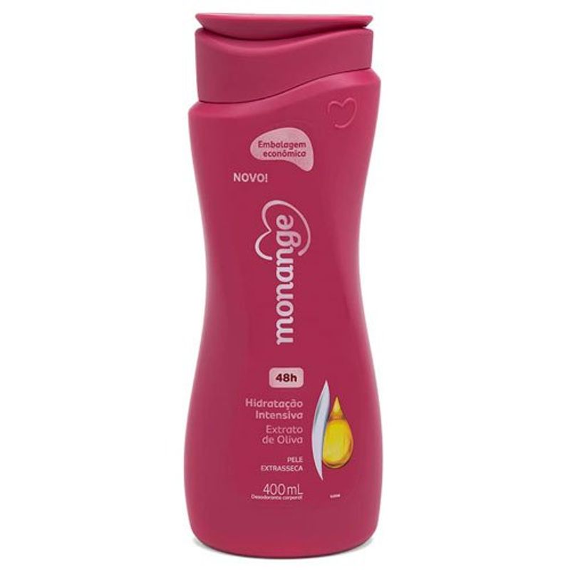 creme hidratante monange intensiva pele extrasseca 400ml