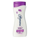 loção hidratante monange 400ml flor de lavanda toque carinho