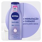 hidratante nivea desodorante soft milk 400ml