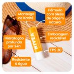 protetor labial nivea sun protect fps 30 4,8g