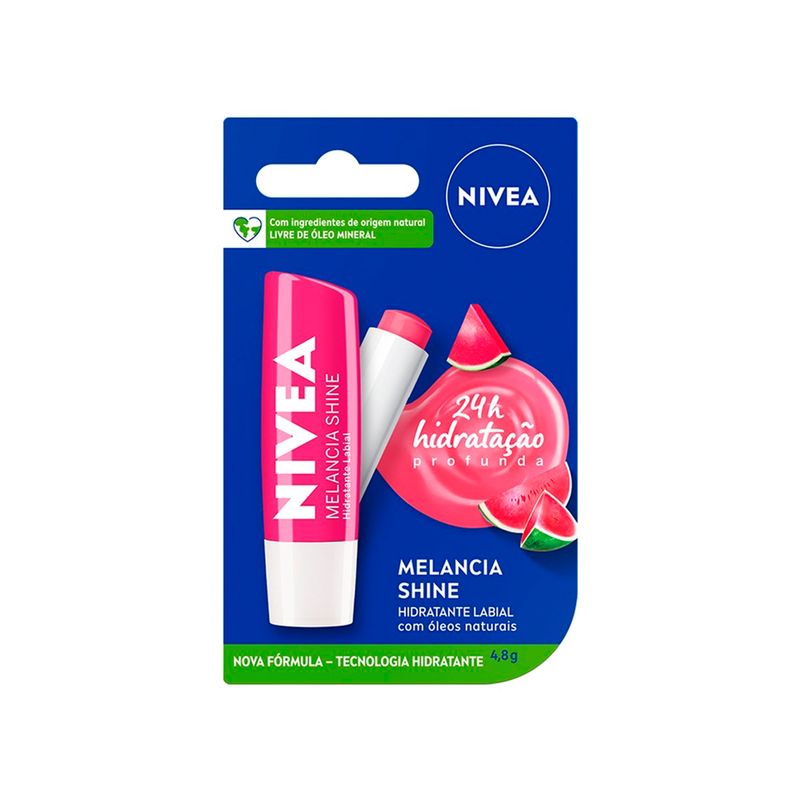 protetor labial nivea melancia 4,8g