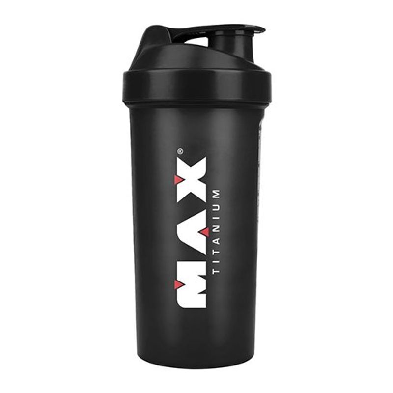 coqueteleira 1 dose max titanium preto 600ml