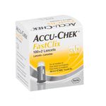 lanceta reagente accu-chek kit fastclix 102 lancetas