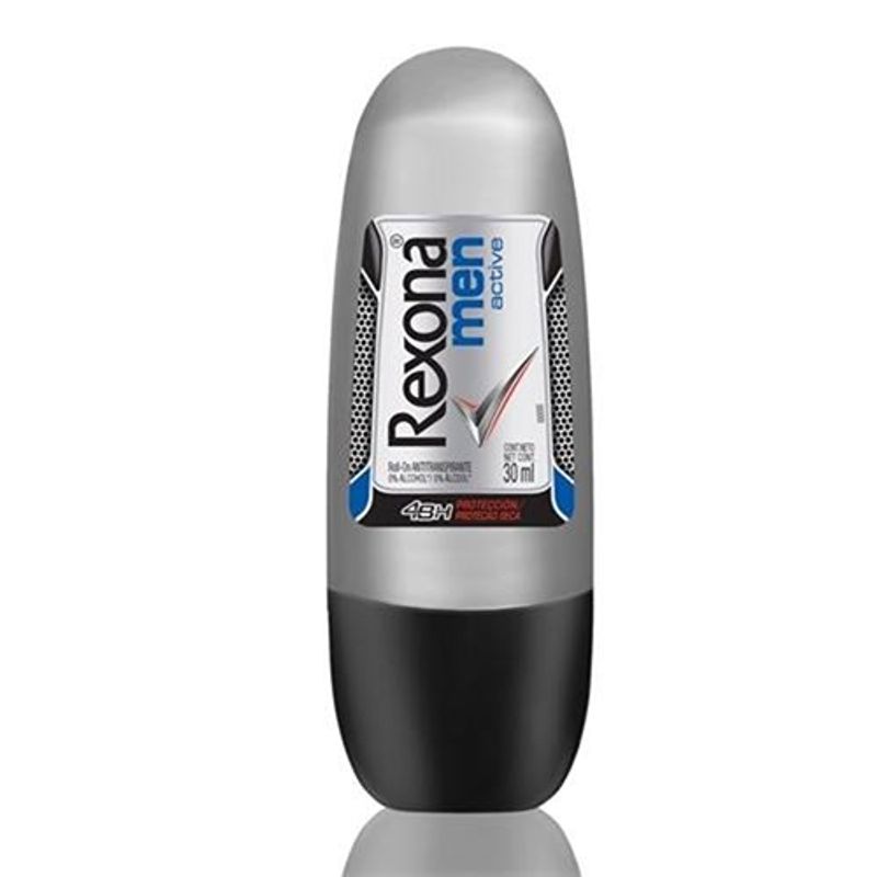 desodorante roll-on rexona compact active dry 30ml