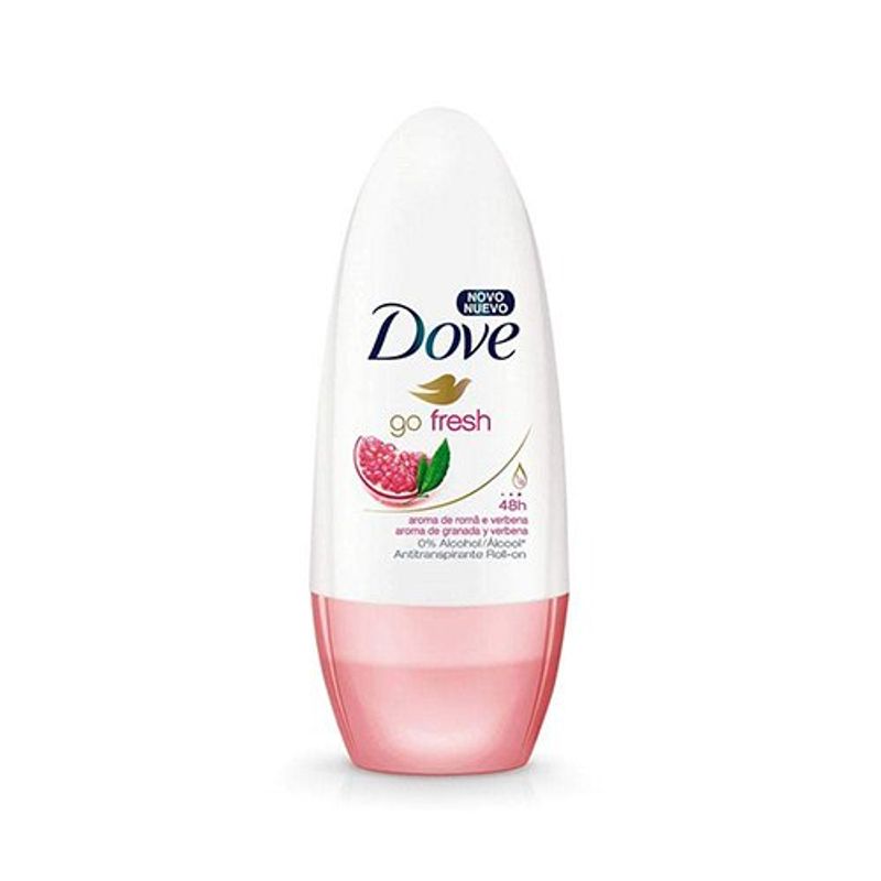 desodorante roll on dove feminino roma & verbena 50ml