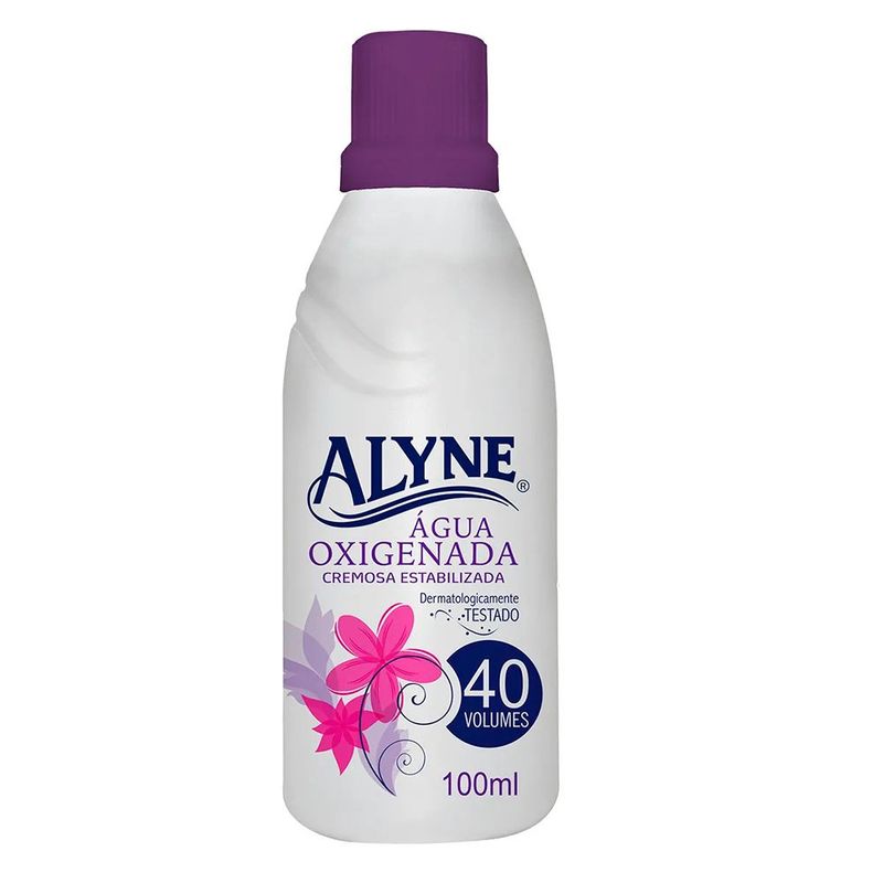 água oxigenada alyne vol 40 100ml