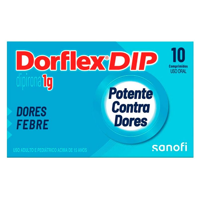 dorflex dip 1g 10 comprimidos sanofi