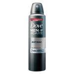 desodorante aerosol dove silver control masculino 89g