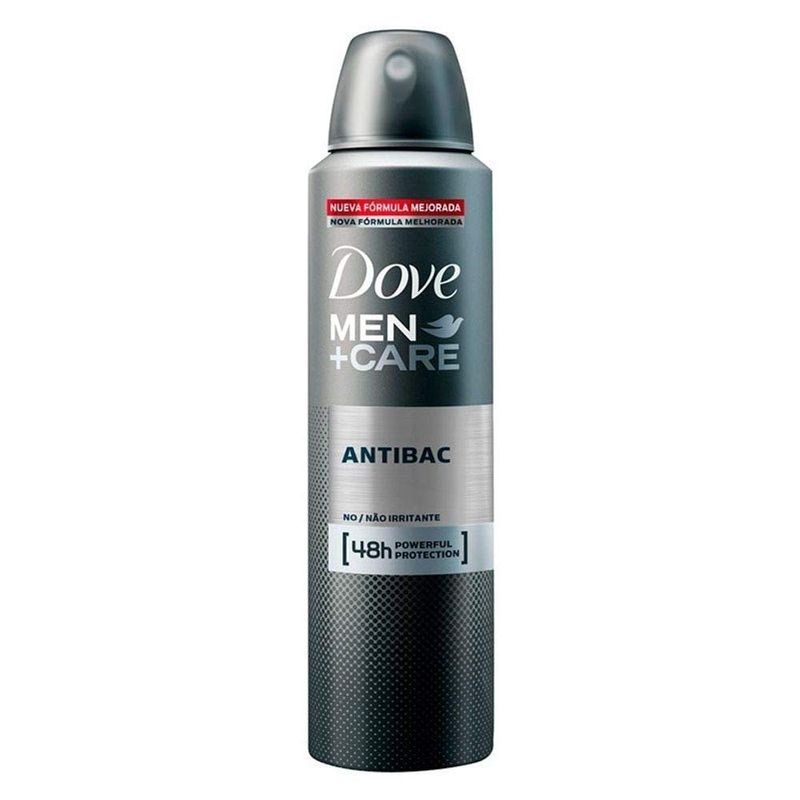 desodorante aerosol dove silver control masculino 89g