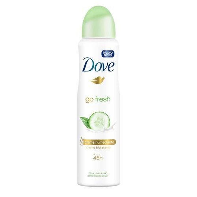 desodorante aerosol dove fresh pepino feminino 89g