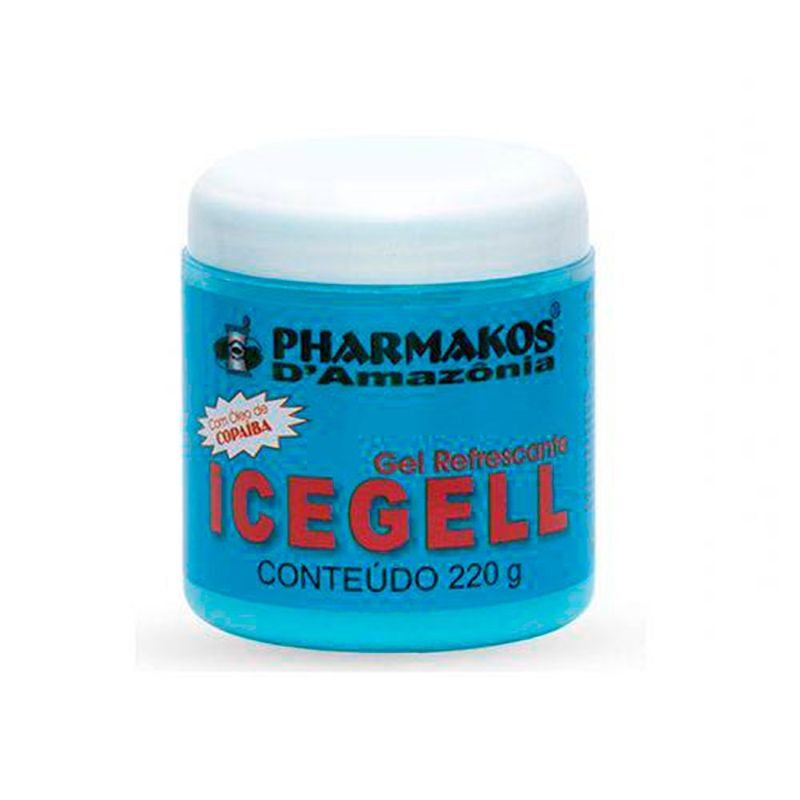 gel de massagem pharmakos icegell 220g