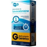 dicloridrato de levocetirizina 5mg 10 comprimidos revestidos ems