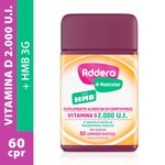 addera+muscular com hmb 60 comprimidos revestidos mantecorp