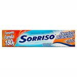 creme dental sorriso dentes brancos 180g