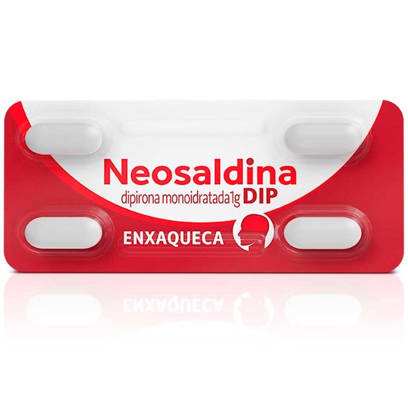 neosaldina dip 1g 4 comprimidos cosmed