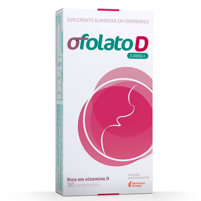 ofolato d 2.000u 30 comprimidos mantecorp