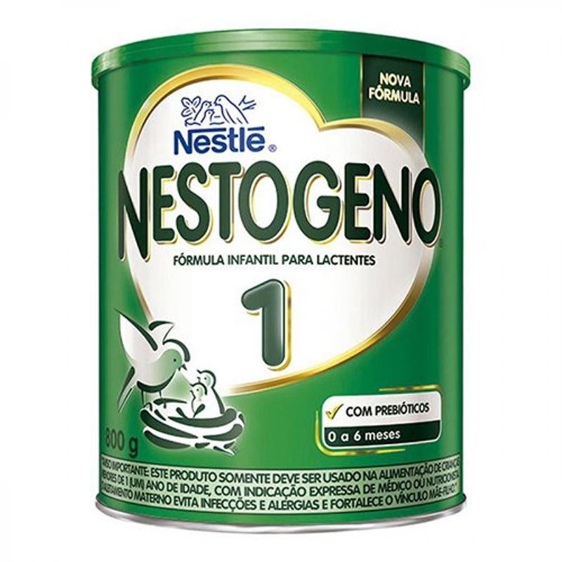 fórmula infantil nestlé nestogeno 1 de 0 a 6 meses 800g