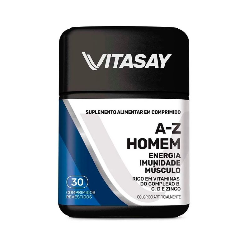 vitasay a-z homem 30 comprimidos revestidos