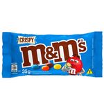 chocolate m&m sabor crispy 35g
