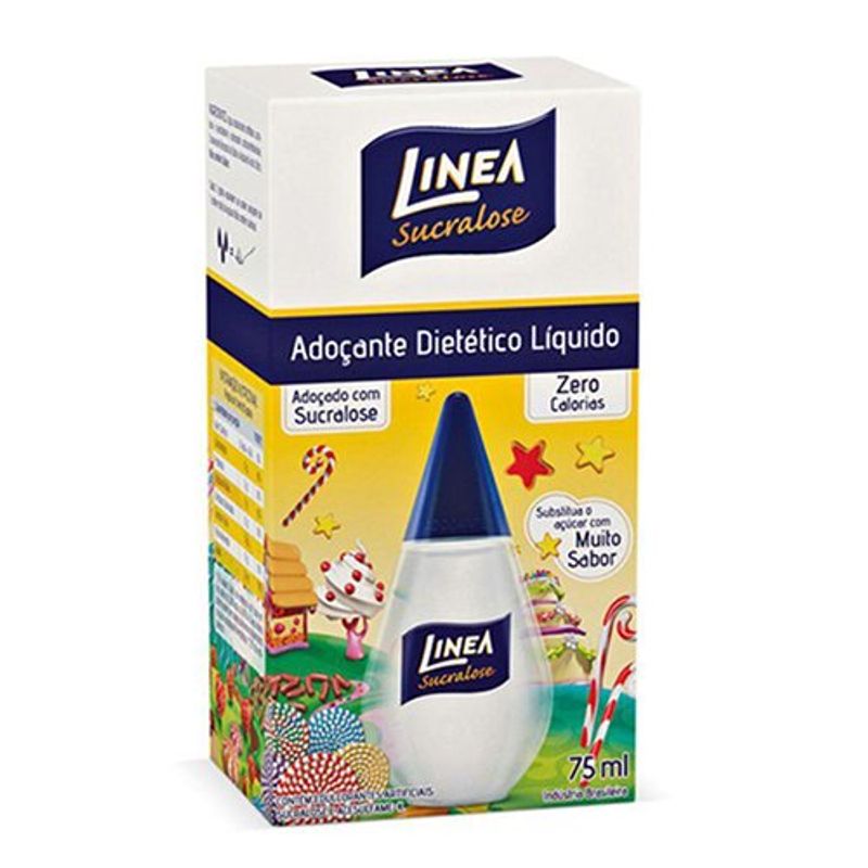 adoçante líquido linea 75ml