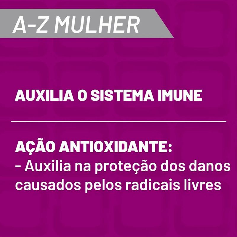 vitasay a-z mulher 30 comprimidos