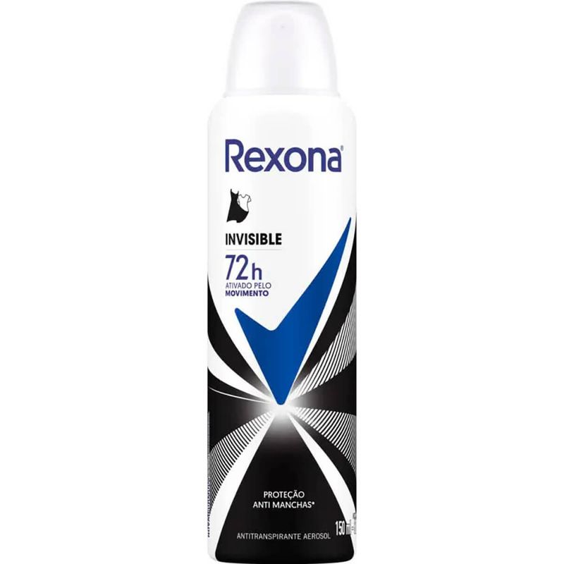 desodorante rexona aerosol invisible 150ml