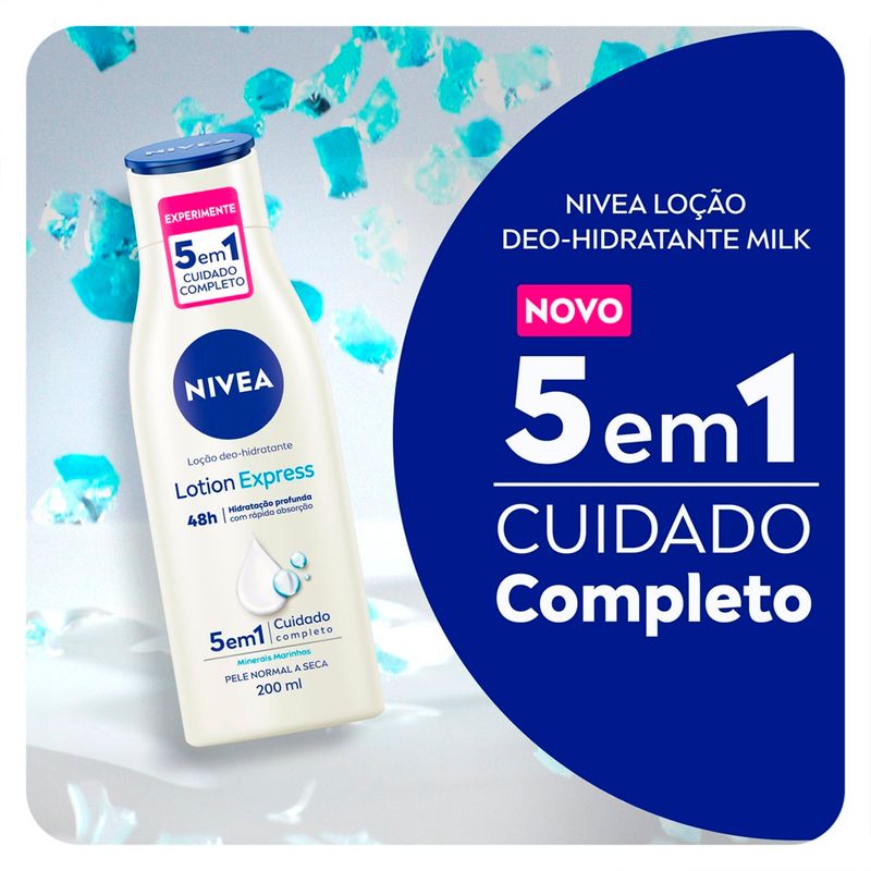 hidratante nivea corporal lotion 200ml
