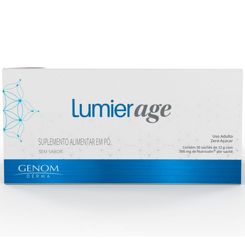 lumier age 30 sachês sem sabor genom