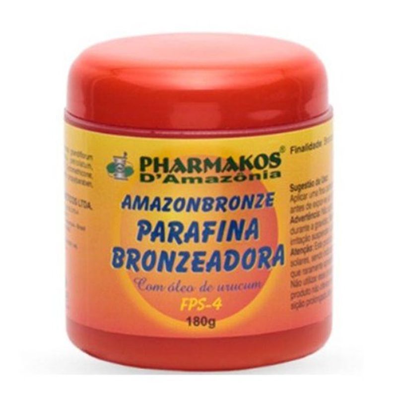 parafina pharmakos bronzeadora com urucum 180g