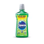antisséptico bucal sanofi cepacol fluor leve 500 pague 350ml
