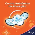 absorvente always super proteção suave com abas 8 unidades