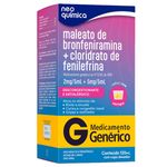maleato de bronfeniramina+ cloridrato de fenilefrina 2mg+5mg/5ml xarope 120ml+ seringa neo quimica