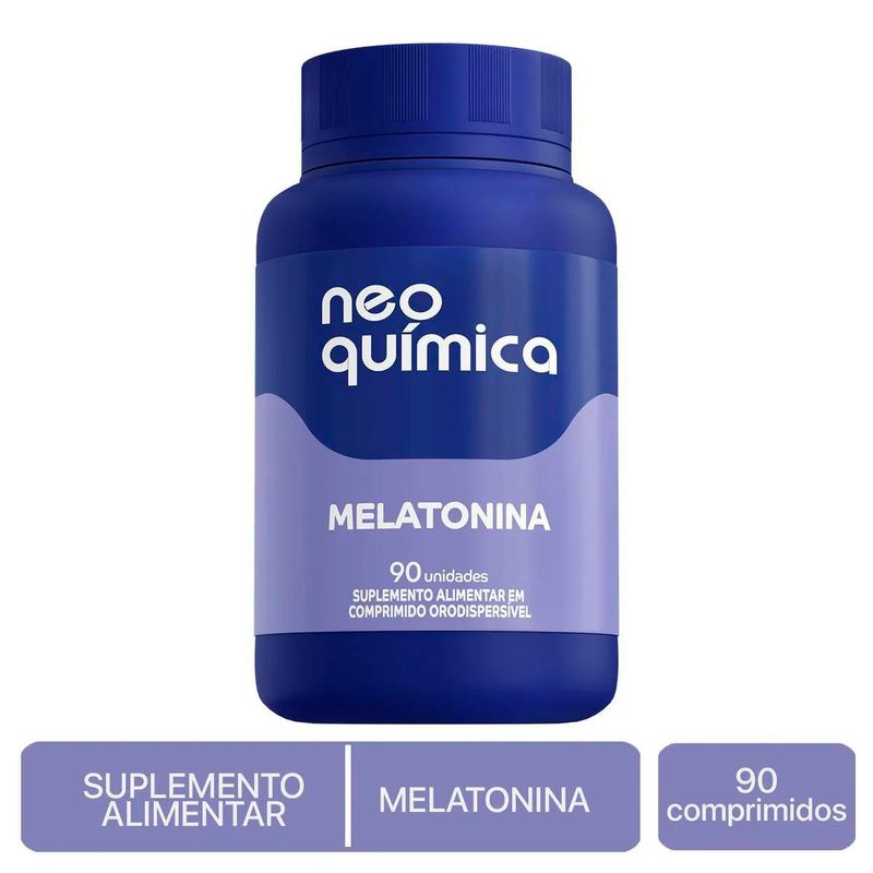 melatonina 90 comprimidos orodispersíveis neo quimica
