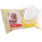 lenço umedecido j & j baby recém nascido 96 unidades