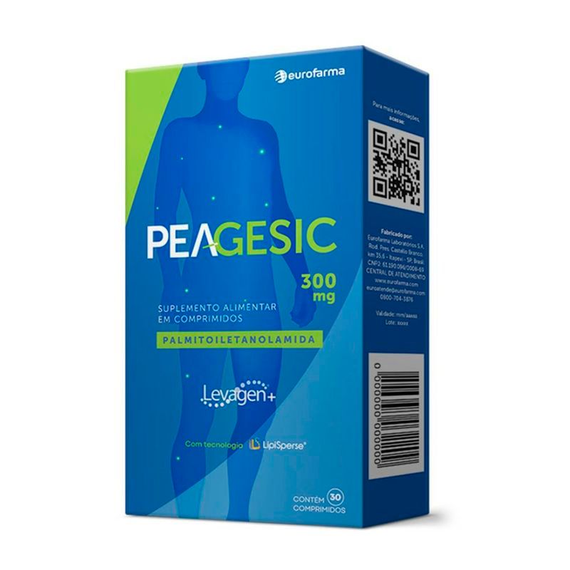 peagesic 300mg 30 comprimidos eurofarma