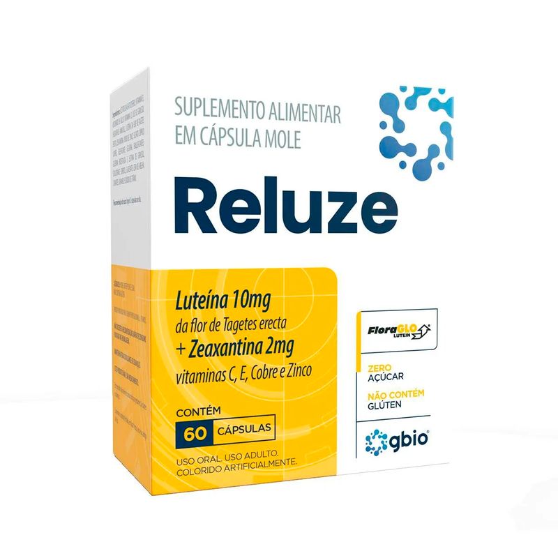 reluze 10+ 2mg 60 cápsulas gbio