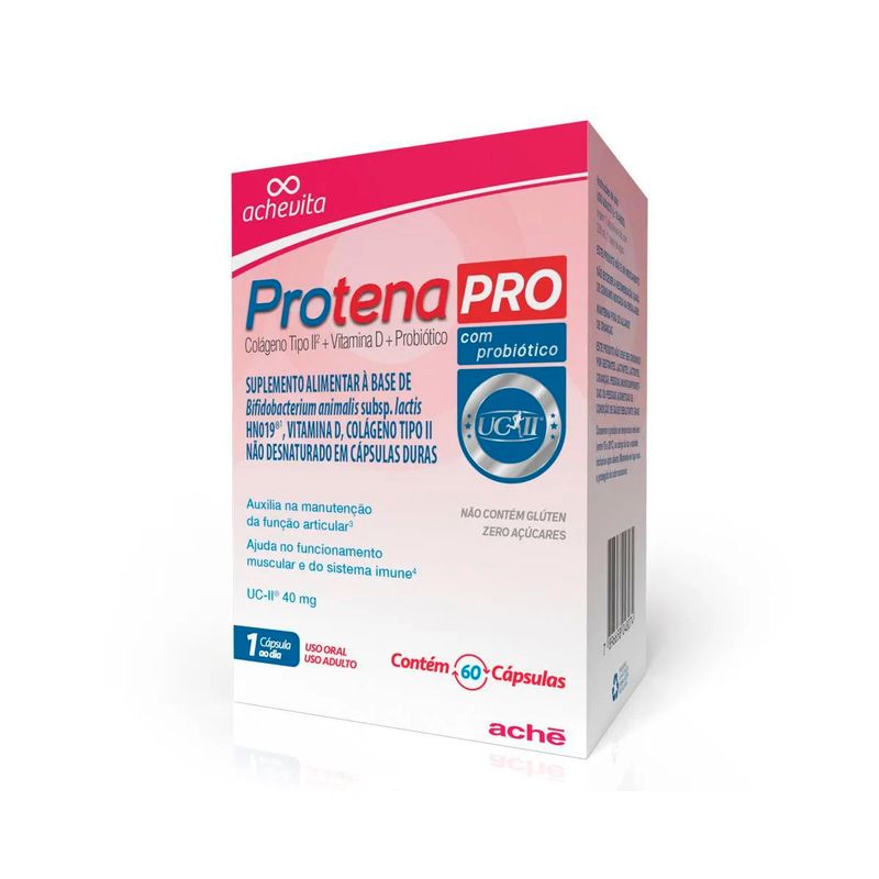 protena pro 60 cápsulas ache