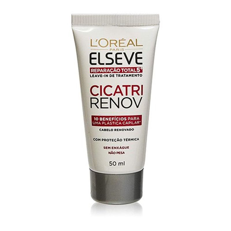 leave-in de tratamento l'oréal paris elseve cicatri renov 50ml
