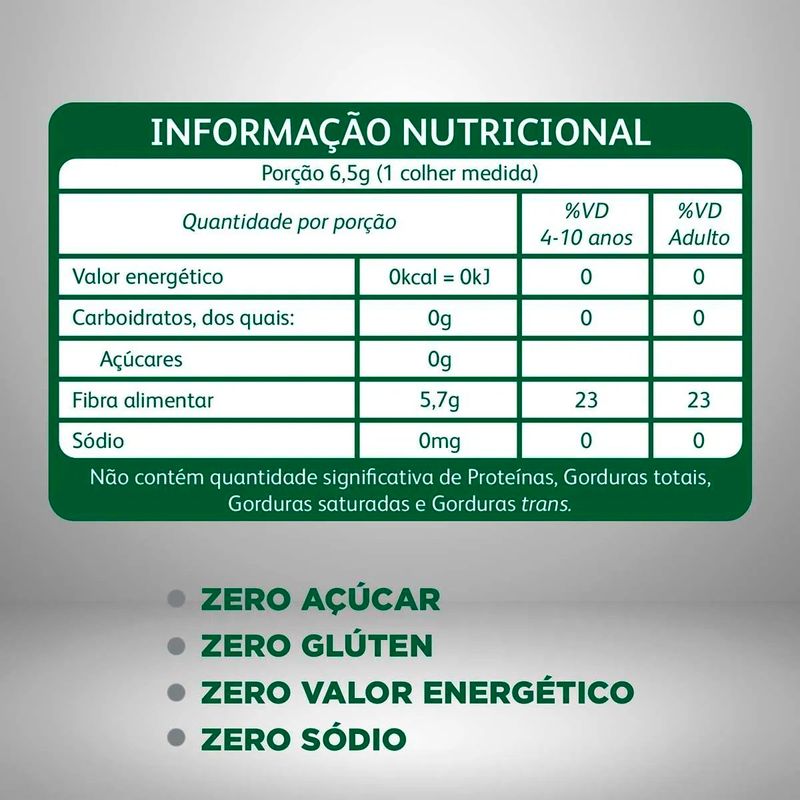 tamarine fibras max sem sabor 225g