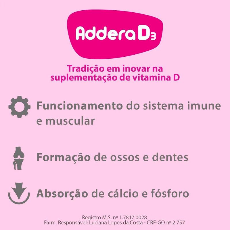 addera d3 1.000ui 30 comprimidos revestidos mantecorp