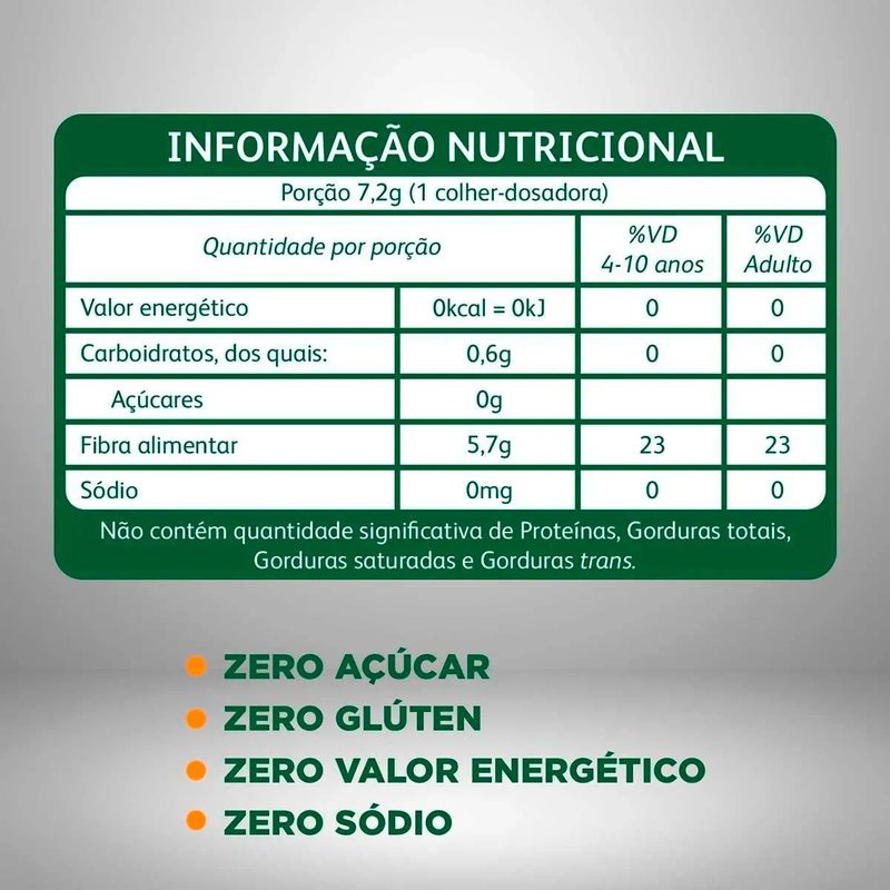 tamarine fibras max sabor laranja 225g