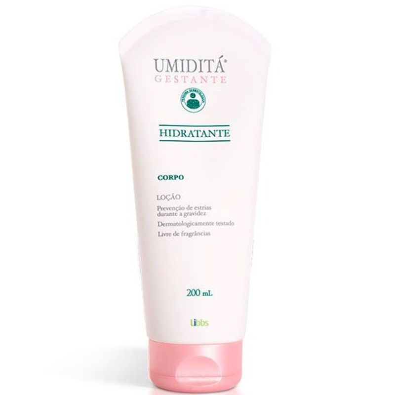 hidratante umiditá gestante 200ml
